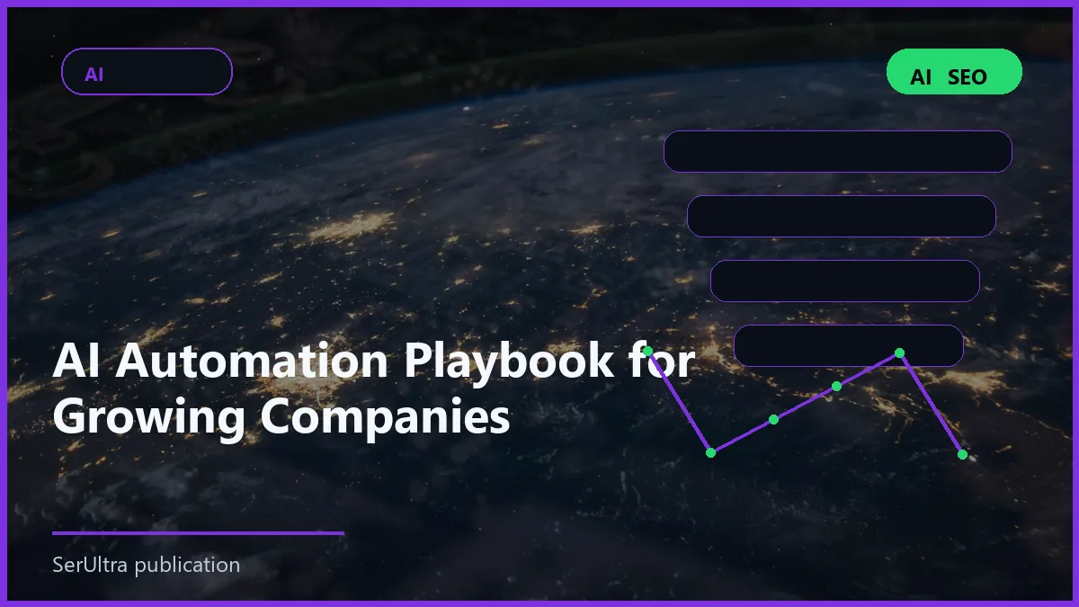 AI Automation Playbook for Growing Companies visual guide about AI automation playbook
