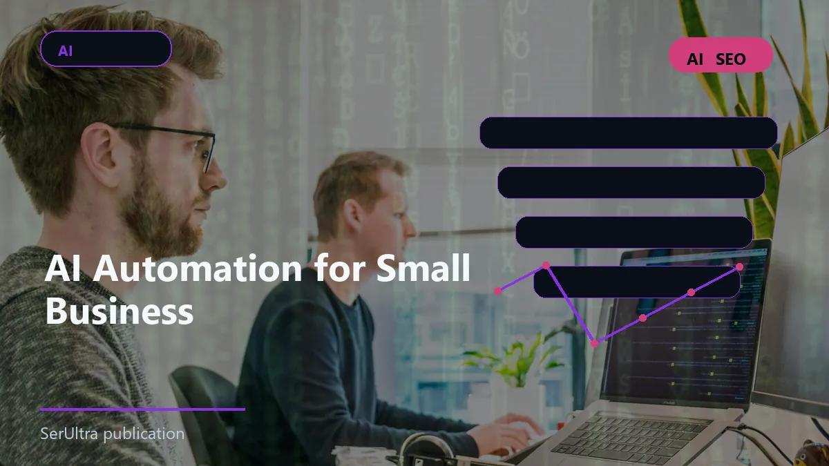 AI Automation for Small Business article thumbnail